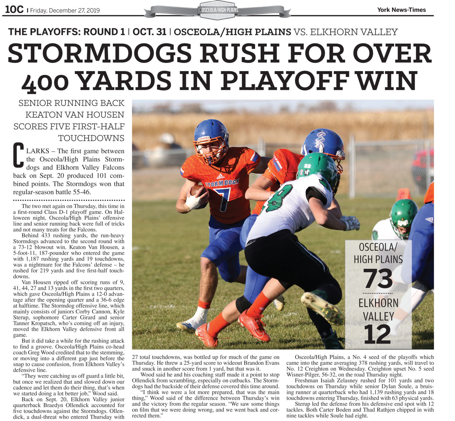 19 Osceola High Plains Football Championship 10